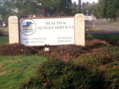 Health and Human Services Sign